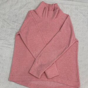 DSG Soft Pink Cowl Neck Sweater